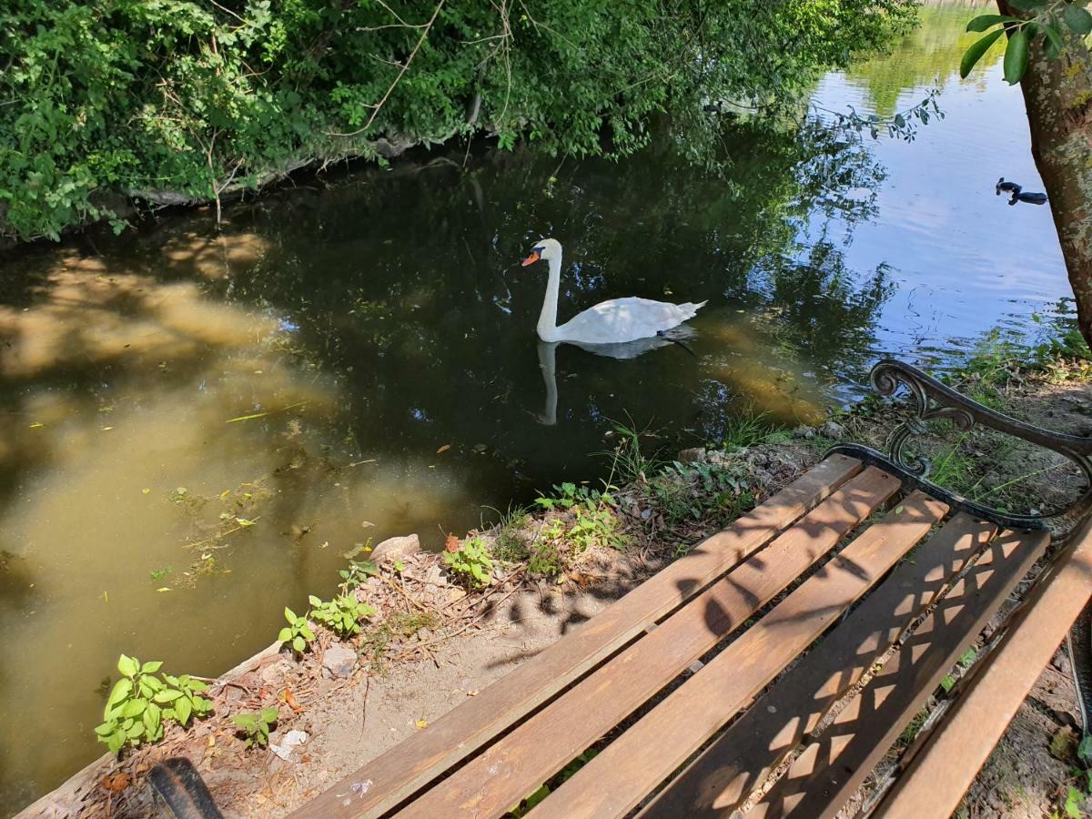 לינה וארוחת בוקר אמיינס "Au Jardin Sur L'Eau" Hortillonnages מראה חיצוני תמונה